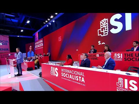 Sánchez abre su mandato en la Internacional Socialista pidiendo paz en Ucrania