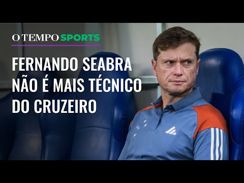 Cruzeiro anuncia saída de Fernando Seabra após empate com Cuiabá