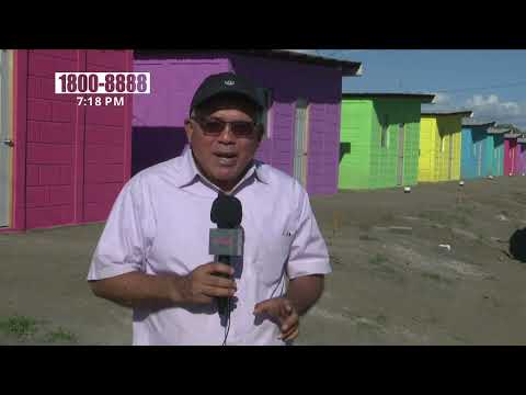 Cien nuevas familias, reciben vivienda en la urbanización «Flor de Pino» en Managua - Nicaragua