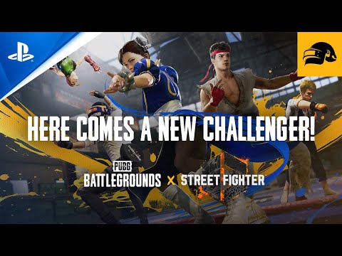 PUBG - Here Comes a New Challenger, PUBG x Street Fighter | PS4 Games