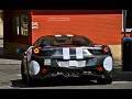 Four Ferrari 458 Italias Accelerating -- Great Sounds!