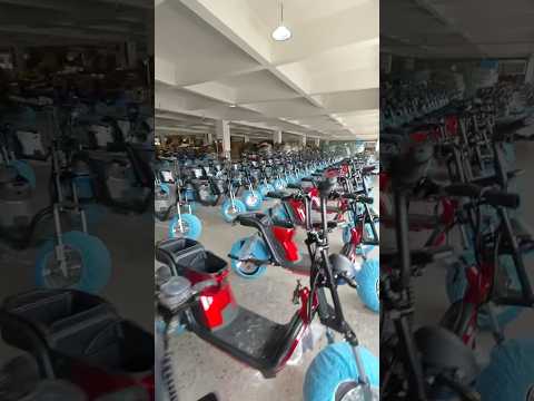 Electric scooter factory #electricscooter #electricmotorcycle #electricvehicle #citycoco #factory