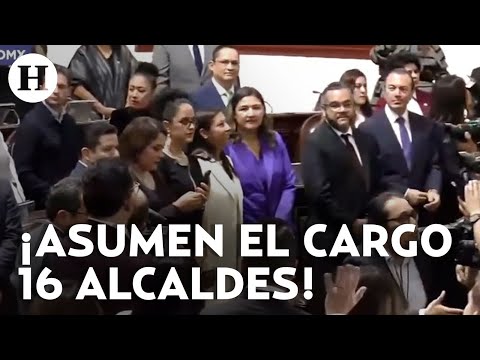 ¡Gobernarán hasta 2027! Alcaldes electos de la CDMX rinden protesta en el Congreso