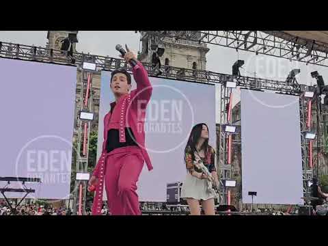 Emilio Osorio y Romina En el Pride desde el zócalo cantan Pa' Los Exes una dupla perfecta Te Gusta?