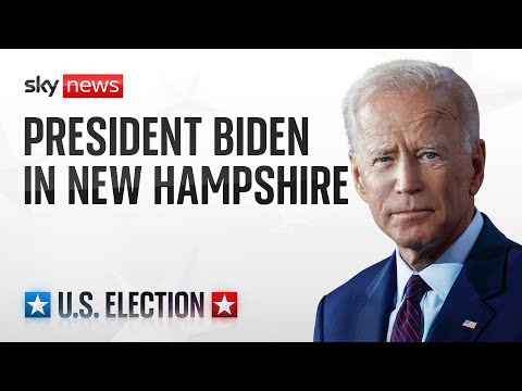Watch live: President Biden delivers a speech on drug costs while on a tour of New Hampshire