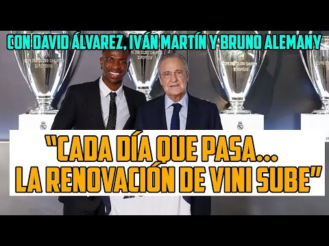 VINICIUS ESTÁ ECHANDO SUS NÚMEROS Y ESPERANDO SU MOMENTO PARA PEDIR UNA MILLONADA A FLORENTINO