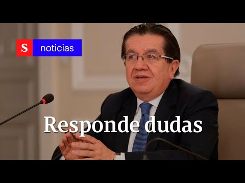 Fernando Ruiz Gómez, ministro de Salud responde todas las preguntas sobre el Coronavirus en Colombia