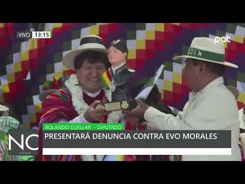 Denuncia contra Evo Morales