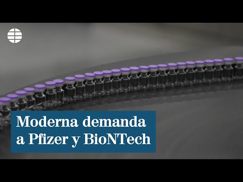 Moderna demanda a Pfizer BioNTech por copiar la patente para la vacuna de Covid-19