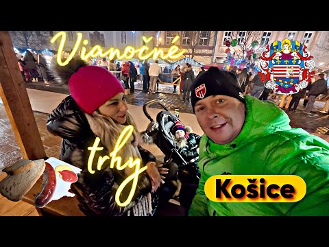 Košice Vianoce 2025 🎄🎁 Krása trhov, luxusná atmosféra a klobáska za 9 €?! 😅✨