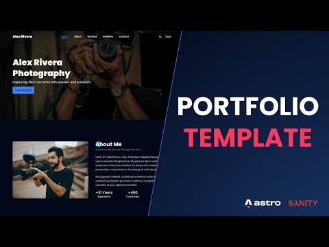 I Built A Portfolio Template That Actually Makes Sense!