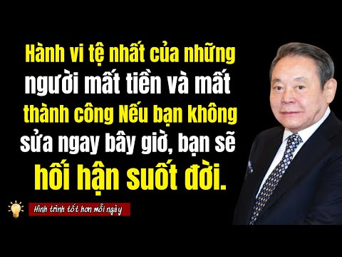 Những điều tồi tệ nhất bạn không bao giờ nên làm để mất tiền và thành công