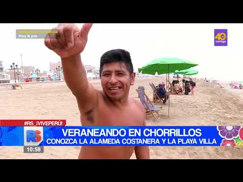 Veraneando en Chorrillos: conoce la Alameda Costanera y la playa Villa