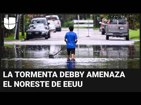 Debby amenaza zonas de Pennsylvania, Nueva York y Nueva Jersey: autoridades toman medidas