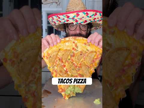 R u glad #cincodemayo falls on #tacotuesday this year? Would u eat this mini taco giant pizza slice?