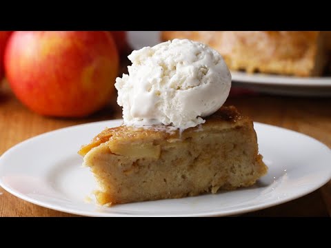 Upside-Down Apple Pie Bread Pudding