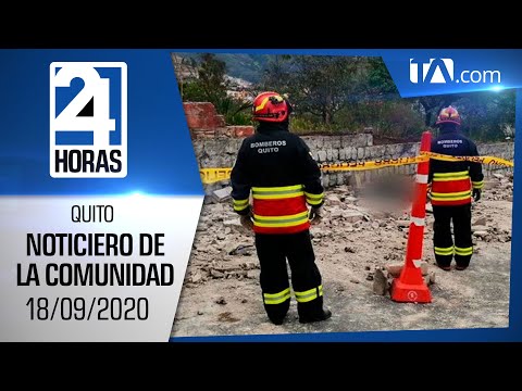 Noticias Ecuador: Noticiero 24 Horas, 18/09/2020 (De la Comunidad Segunda Emisión)