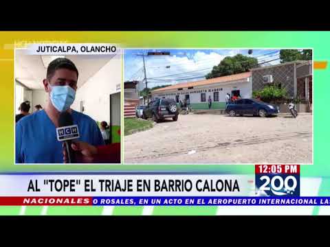 Alta positividad #Covid19 reporta triage en barrio Calona, Juticalpa