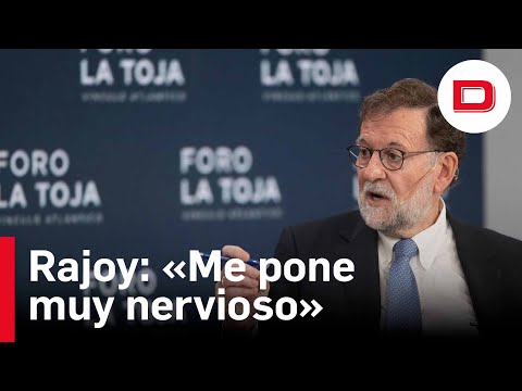 Rajoy clama contra la amnistía: «Me pone muy nervioso»