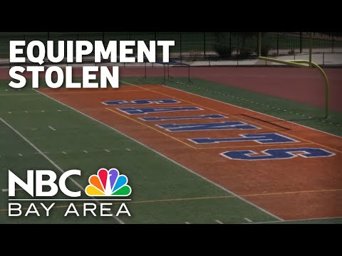 Thieves steal football equipment from Santa Teresa High School in San Jose