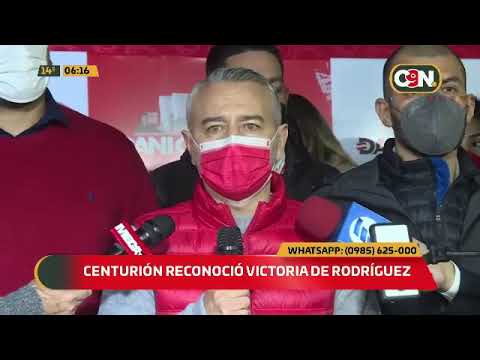 Resultado de las internas: Rodríguez le ganó la pulseada a Centurión