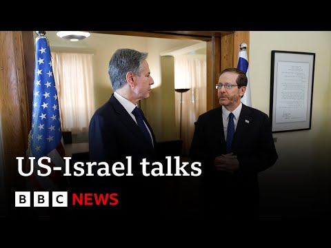 How Israel defends itself matters, says US diplomat Blinken as he underlines support - BBC News