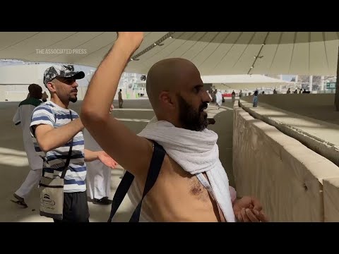 Muslim pilgrims continue the ritual of stoning the devil at Hajj