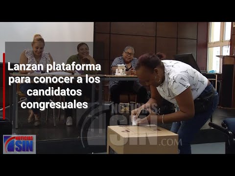 Lanzan plataforma para conocer a los candidatos congresuales