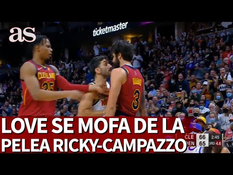 Kevin Love se mofa del pique Ricky-Campazzo | Diario As