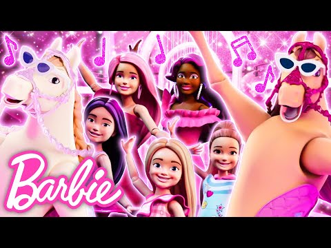 "Barbie Sparkle Slide" ✨ Barbie Tanz-Tutorial & Musikvideo! 🎶