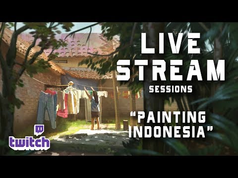 Live Stream 37- Painting Indonesia