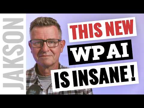 This INSANE new AI tool for WordPress just blew my mind! 🤯