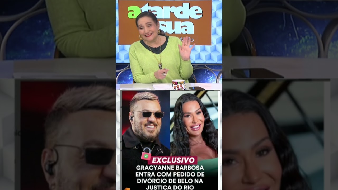 Sonia Abrão diz que Gracyanne quis sair por cima ao pedir divórcio de Belo