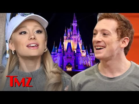 Ariana Grande and Boyfriend Ethan Slater Spotted Together at Disney World | TMZ TV