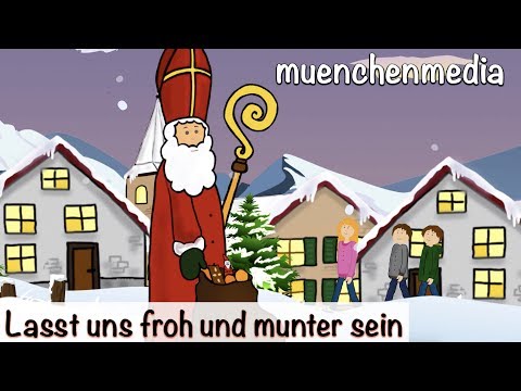 Lasst uns froh und munter sein - Weihnachtslieder - Nikolauslieder - muenchenmedia