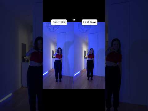 Vidéo First take vs Last take - LIKE JENNIE  ⁠@jennierubyjane #kpop #shorts