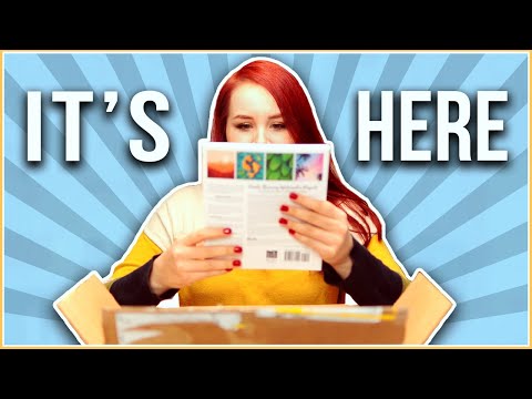 New Book No-Fail Watercolor Reveal & Unboxing! Watercolor for Beginners Book!