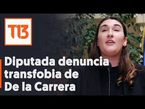 Diputada Schneider denuncia transfobia de De la Carrera: No podemos tolerar la discriminación