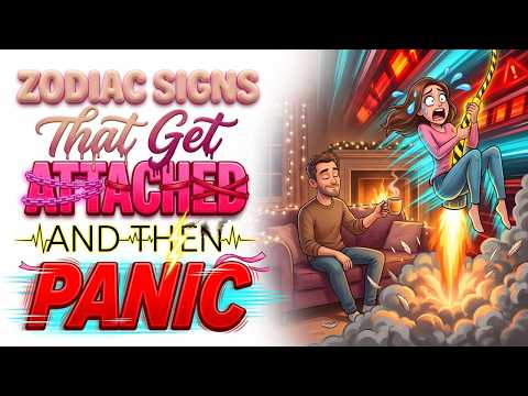 Zodiac Signs That Get Attached And Then Panic