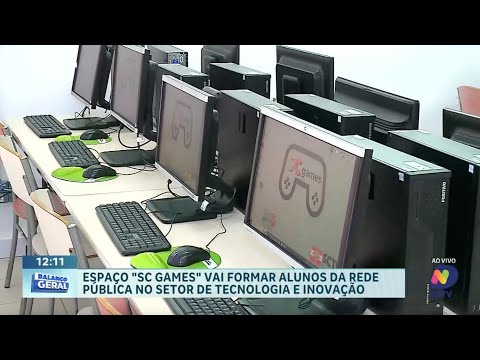 Projeto "SC Games" inaugura espaço para jovens criadores