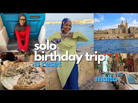 I Took Myself to Malta for My Birthday...Hijabi Friendly?
