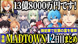 【MADTOWN】最強に舞い戻ったリコリス、犯罪で得た大金を元手に1億を賭け勝負。【にじさんじ/すとぷり/切り抜き/エクス・アルビオ/ころん