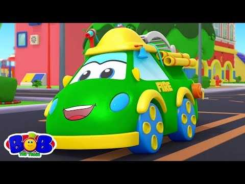 🔴Live 🔴 Kerekek a Tűzoltóautón | Mondókák és Rajzfilmek Bob the Train Előadásában