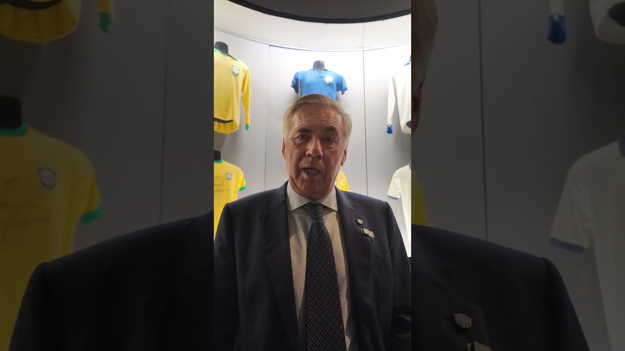 Carlo Ancelotti convoca torcida para jogo entre Brasil e Chile pelas eliminatórias