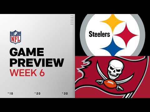 Pittsburgh Steelers vs <strong>Tampa</strong> Bay Buccaneers | 2026 Week 6 Game Preview