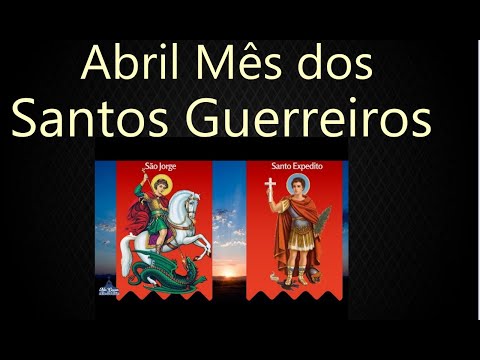 São Jorge e Santo Expedido regem Abril. É o mês dos Santos Guerreiros que nos Protege. Tarot