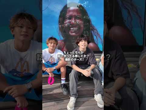 水泳部のかっこいいお兄さん達📸 動画後半に連れてどんどん盛り上がってきたw #ストリートスナップ #streetsnap #水泳部 #大学生 #大阪