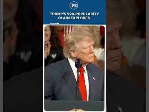 Trump Says He’s ‘Very Popular’ as He Claims Record 99% GOP Support | #shorts #viralshorts