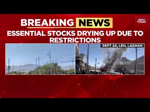 Curfew Relaxed In Leh For 3 Hours, Sparks Panic Buying Of Essentials | India Today News