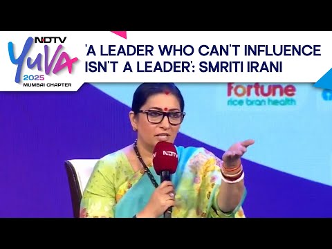 Smriti Irani Interview | 'A Leader Who Can't Influence Isn't A Leader at All': Smriti Irani